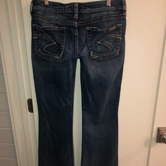 vintage Silver Jeans Lola flare leg jeans sz 31/33 EUC - Picture 6 of 9